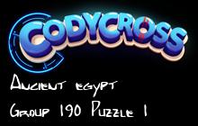Ancient egypt Group 190 Puzzle 1 Answers