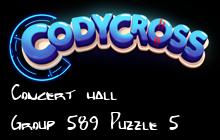 Concert hall Group 589 Puzzle 5 Answers