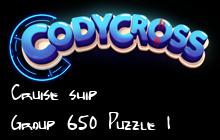 Cruise ship Group 650 Puzzle 1 Answers