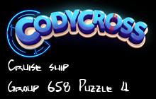 Cruise ship Group 658 Puzzle 4 Answers