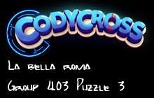 La bella roma Group 403 Puzzle 3 Answers