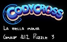La bella roma Group 412 Puzzle 3 Answers
