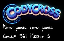 New york new york Group 361 Puzzle 5 Answers