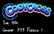 The 80s Group 793 Puzzle 1 Answers