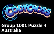 Australia Group 1001 Puzzle 4 Answers