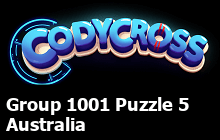 Australia Group 1001 Puzzle 5 Answers
