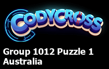 Australia Group 1012 Puzzle 1 Answers
