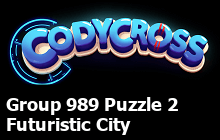 Futuristic City Group 989 Puzzle 2 Answers