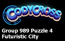 Futuristic City Group 989 Puzzle 4 Answers