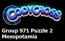 Mesopotamia Group 971 Puzzle 2 Answers