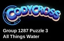 All Things Water Group 1287 Puzzle 3 Answers