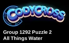All Things Water Group 1292 Puzzle 2 Answers