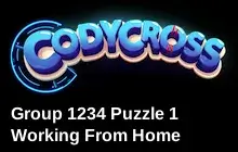 Working From Home Group 1234 Puzzle 1 Answers