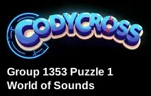 World of Sounds Group 1353 Puzzle 1 Answers